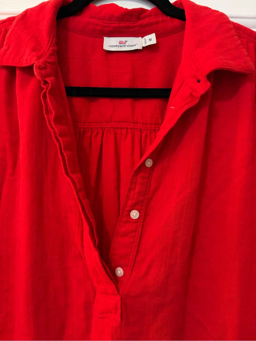 NWOT Vineyard Vines Margo Double Gauze Shirtdress - Picture 2 of 9